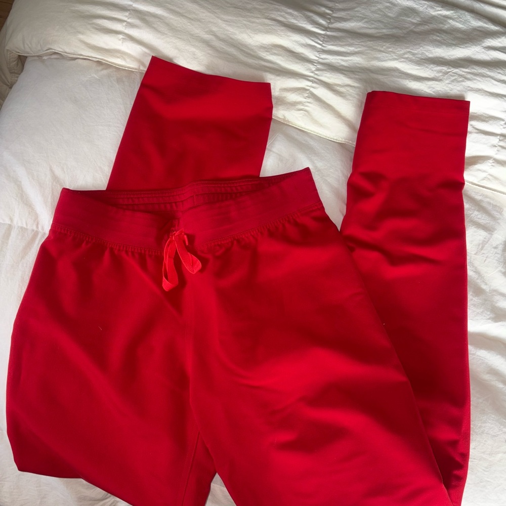 Figs Size Small TALL Livingston Scrub pant- Winning Red